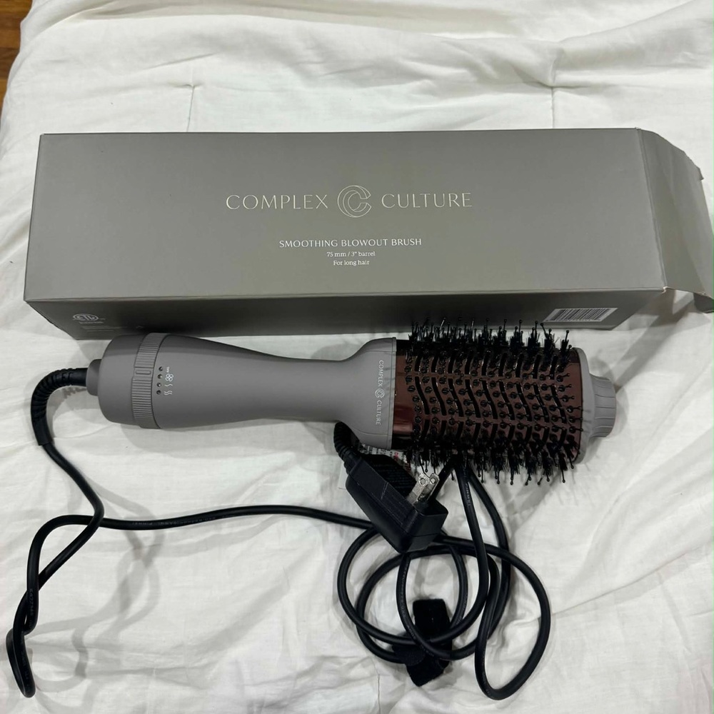 Smoothing Blowout Brush - Gray and Brown